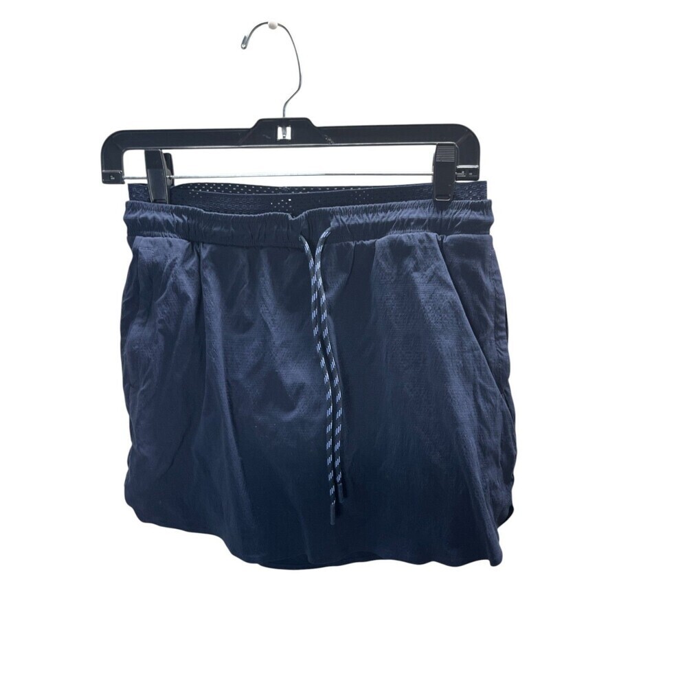 Athleta Crest Skort Size 4 Women's Navy Blue Athletic Stretch Skirt Short